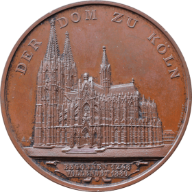 medal niemcy katedra kolonia a